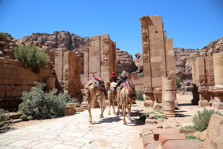 Petra Archaeological Site in Jordan