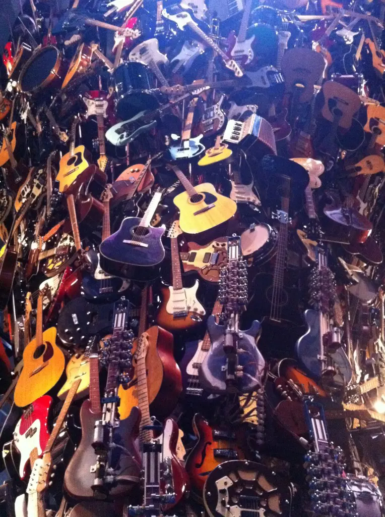 The EMP (Experience Music Project) Museum in Seattle