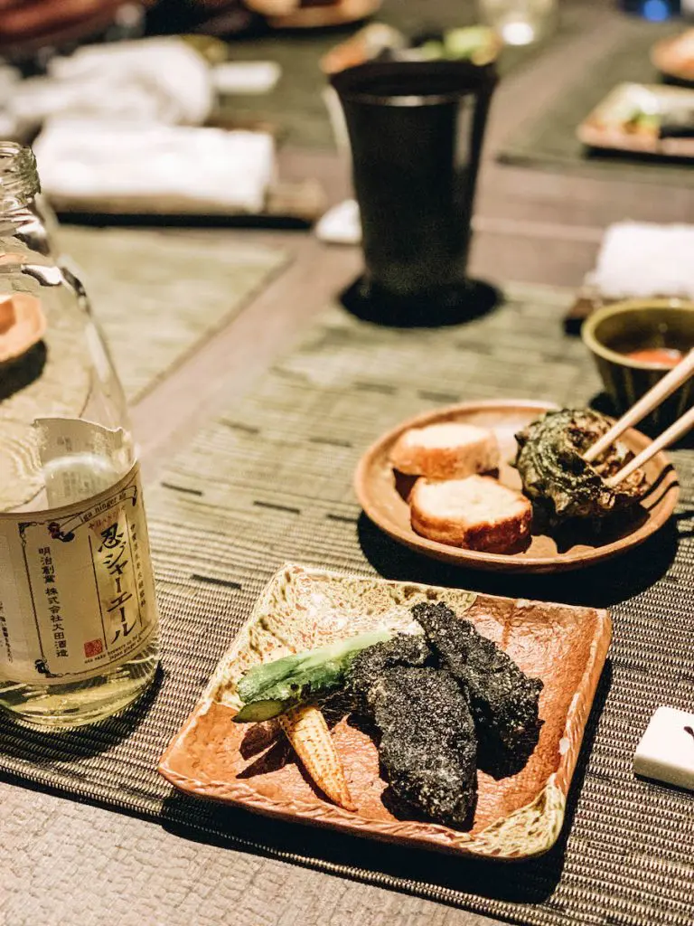 Ninja Restaurant Food in Tokyo