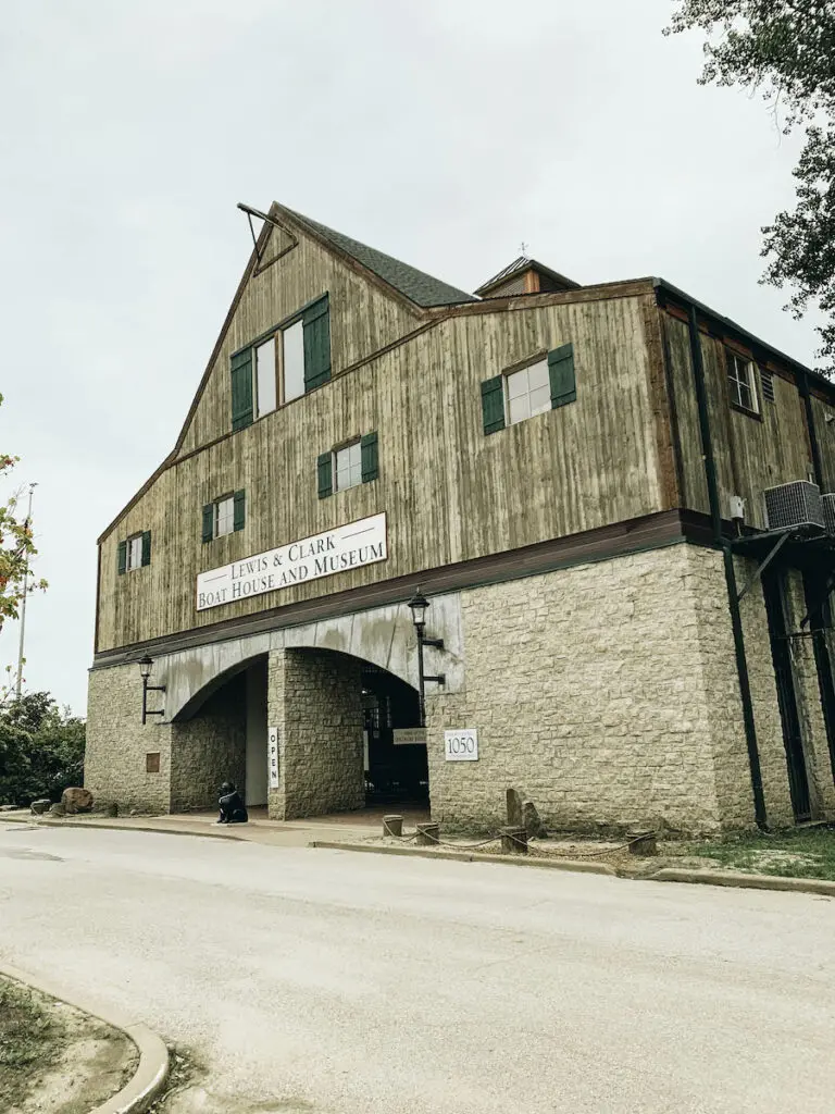 Lewis & Clark Boathouse | St. Charles Bucket List: Things to Do in Missouri's Historic Town