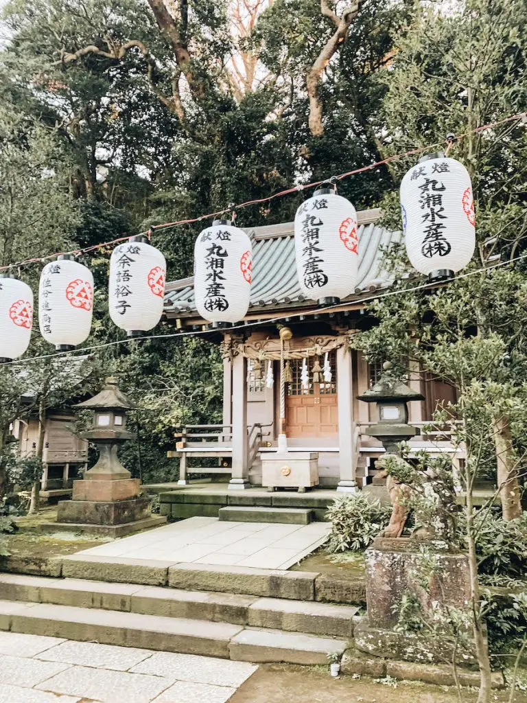 Enoshima Shrine near Tokyo