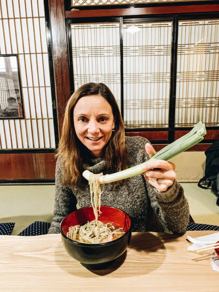 Takato Soba in Fukushima Japan
