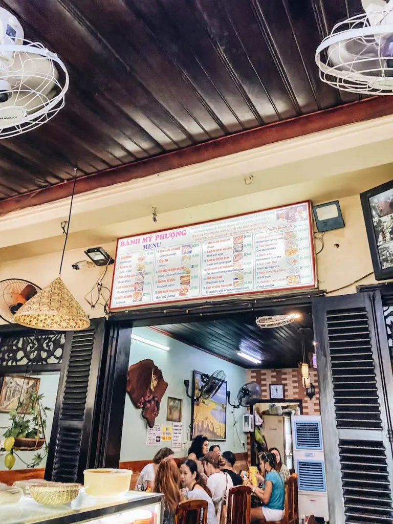 traditional Bahn Mi in Hoi An