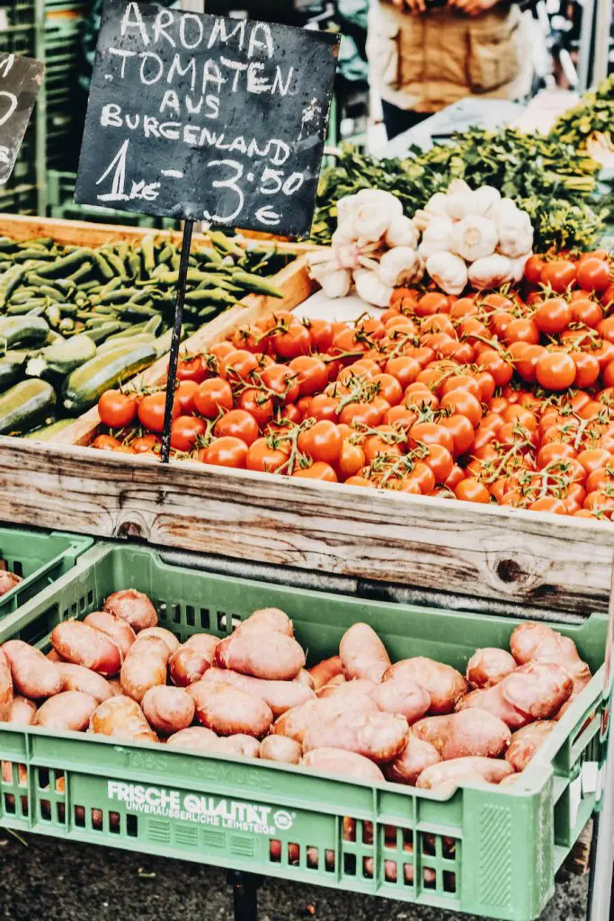 Fall Activities: Going to a farmer's market