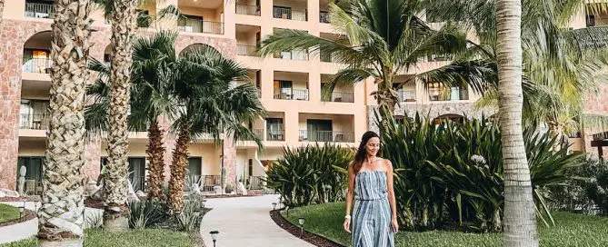 Annette White at Villa del Palmar Hotel Resort in Baja California