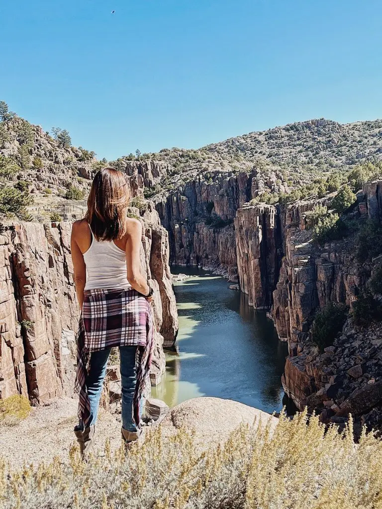 Annette in Fremont Canyon