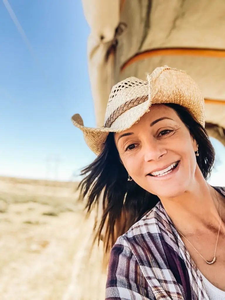 Annette in Historic Trails West Casper Wyoming