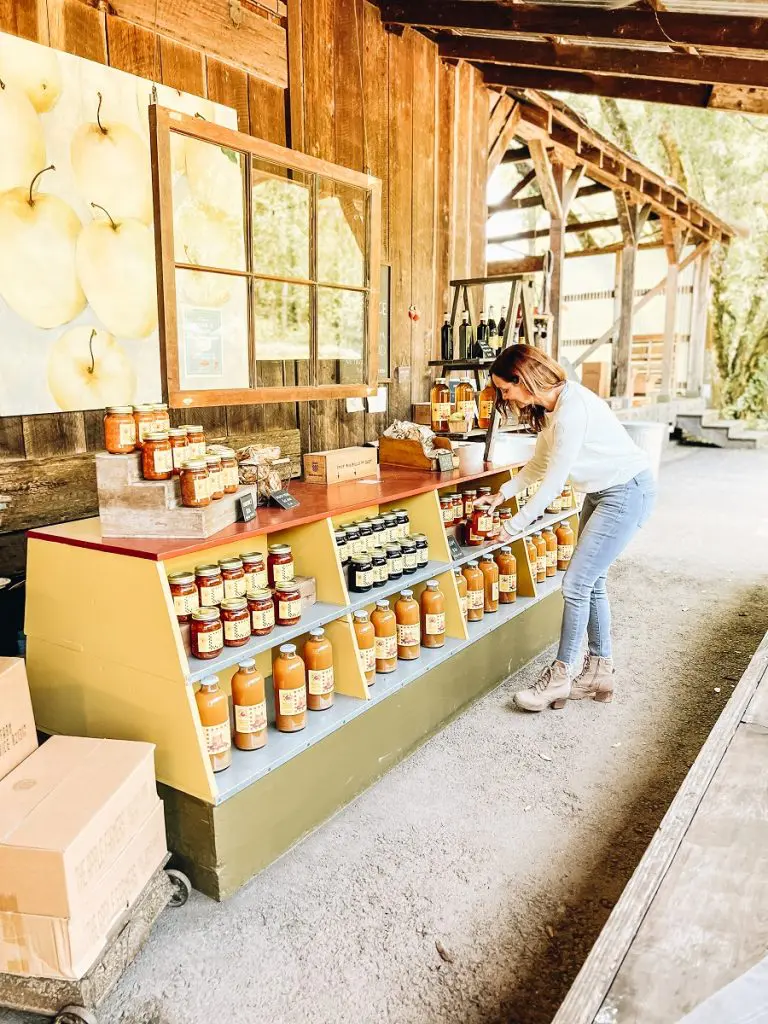 Annette at Philo Apple Farm
