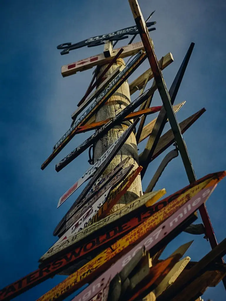 Falkland Islands Totem Pole