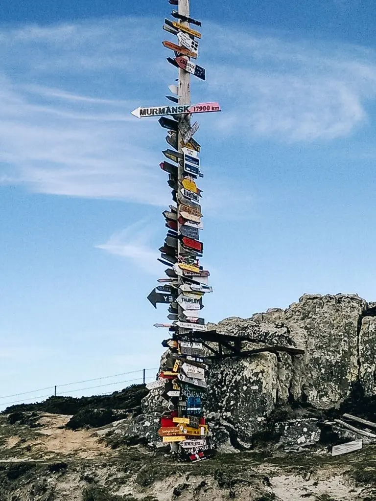 Falkland Islands Totem Pole