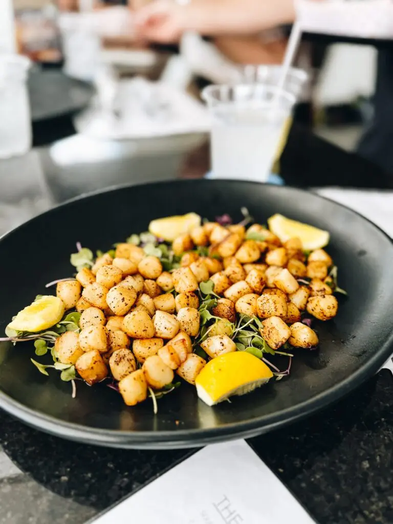 Scallops Cooked