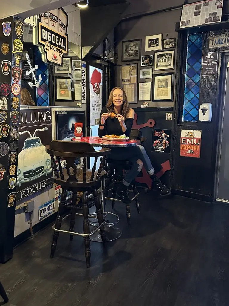 Annette at anchor bar
