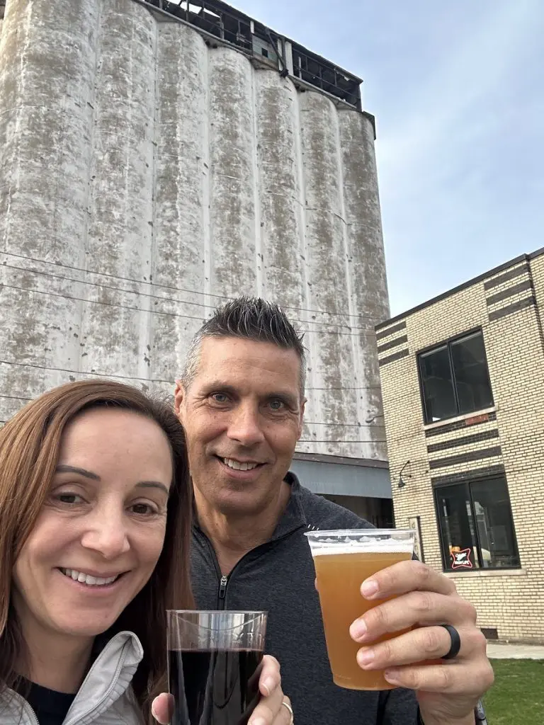 Annette and Peter at Silo City