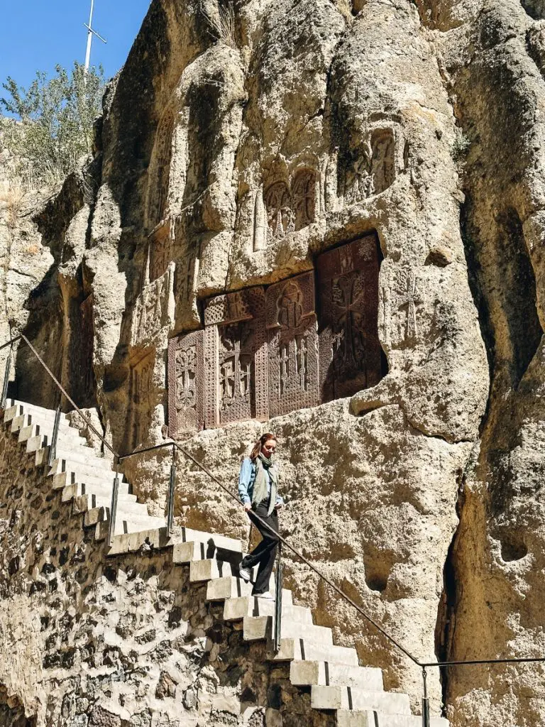 Geghard Monastery Annette