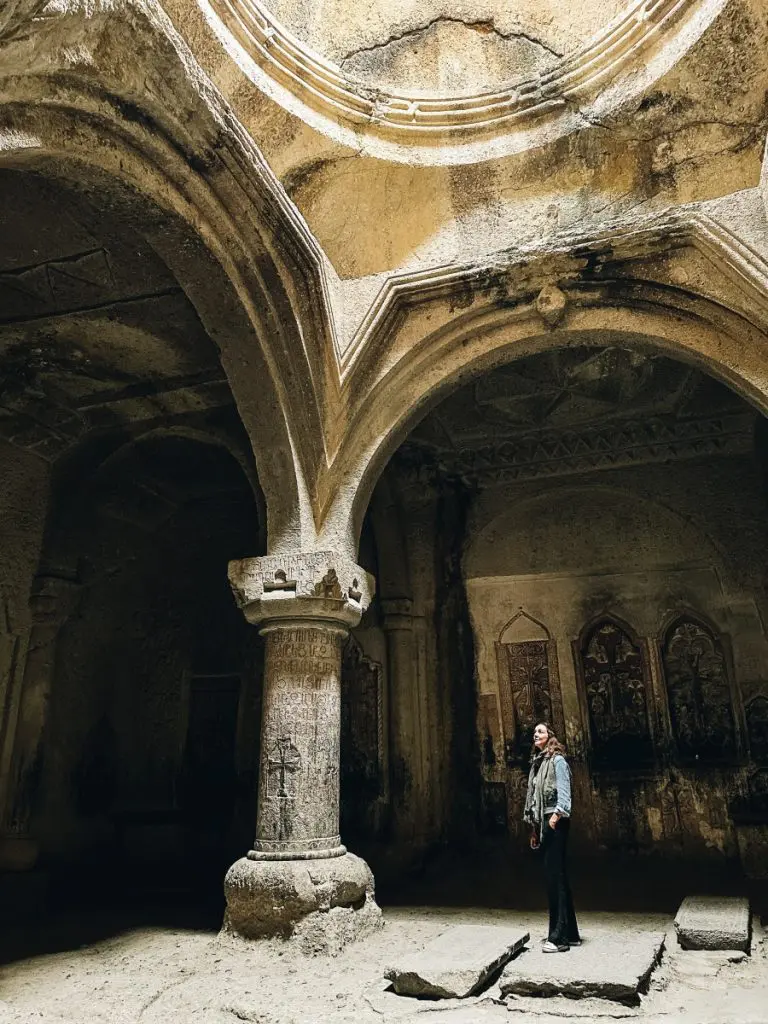 Geghard Monastery Interior Annette