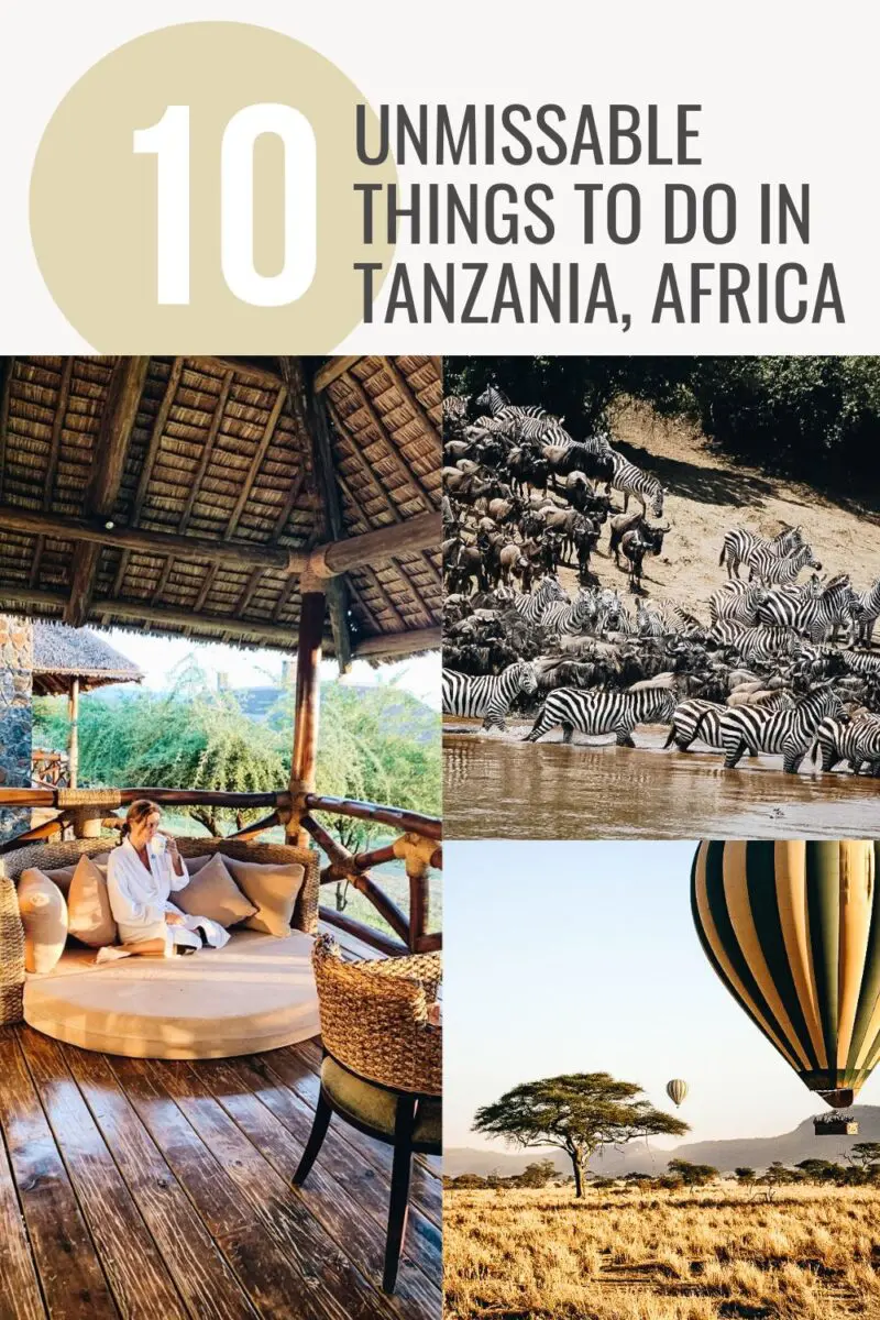 Tanzania Africa Pinterest 10 Unmissable Things to Do in Tanzania, Africa