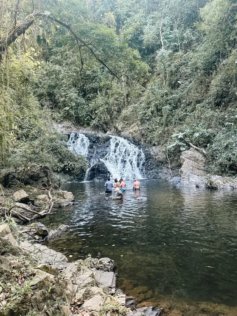 Embera Tour Waterfall