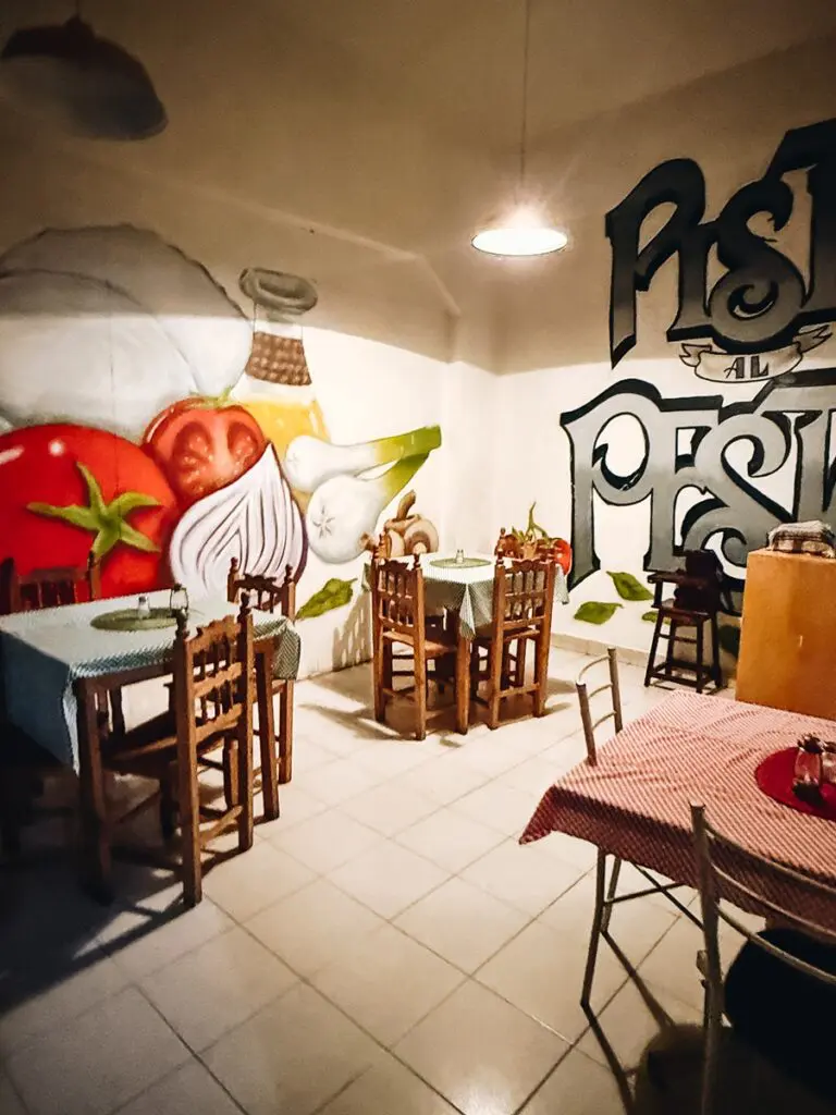 Pisto al Pesto Interior