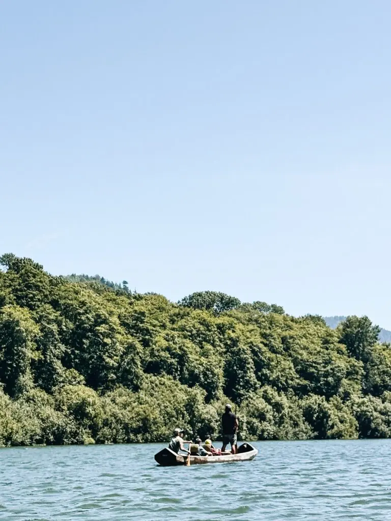 Redwood Dugout Canoe Yurok