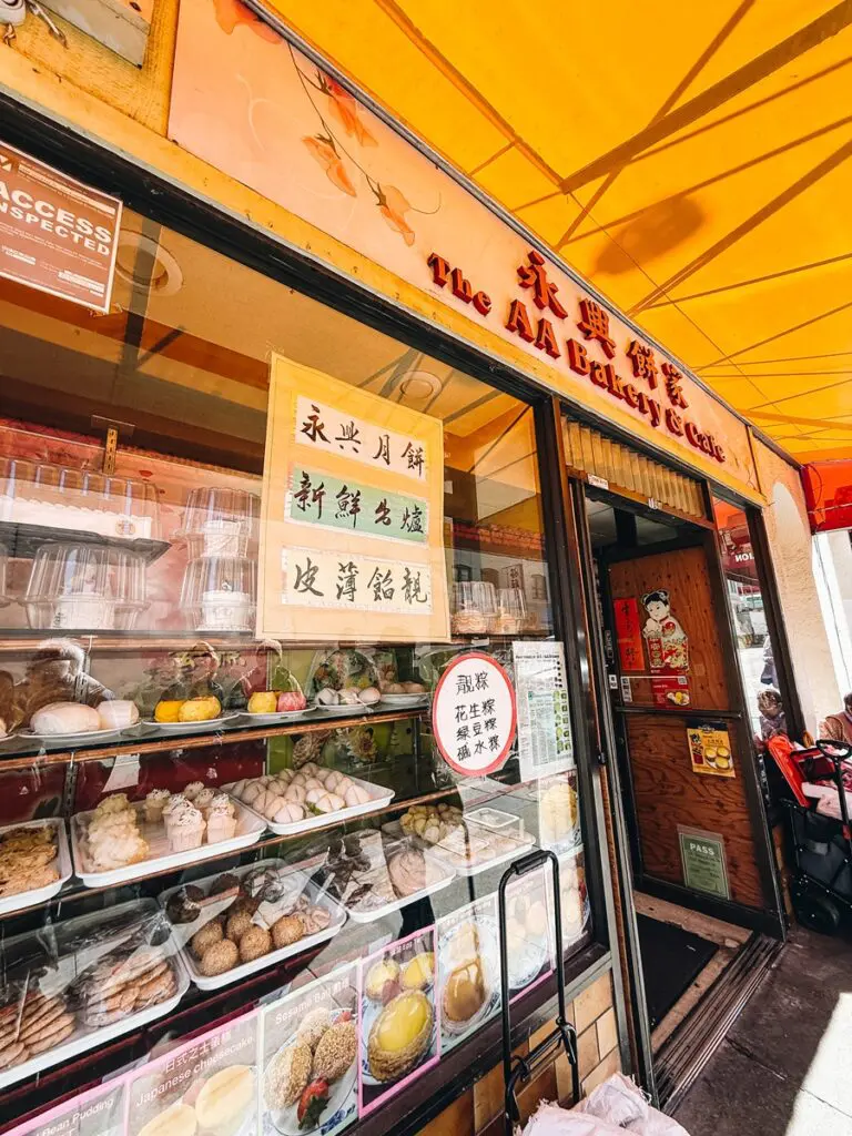 AA Bakery Chinatown San Francisco