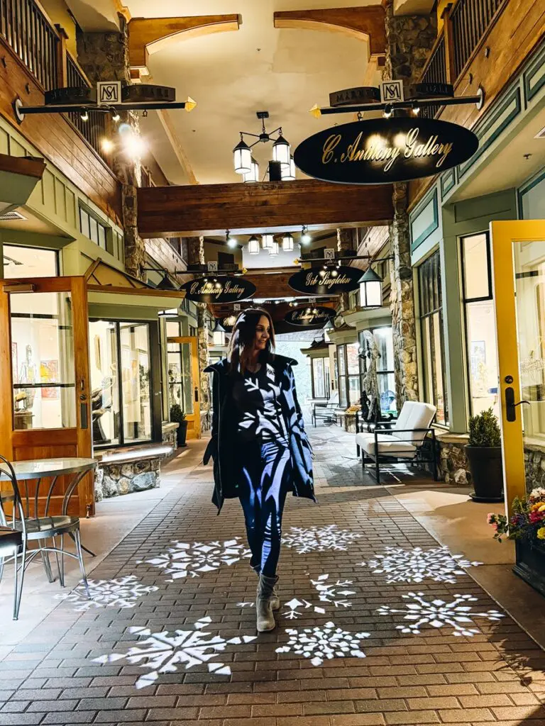 Beaver Creek Village Snowflakes