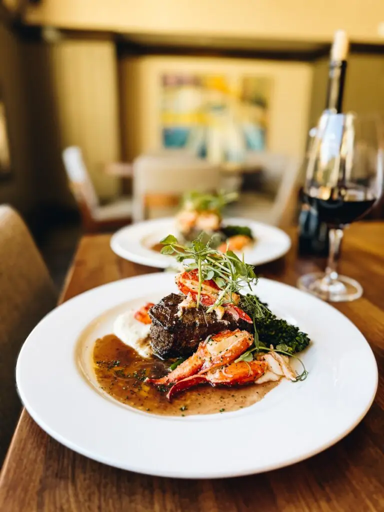 Charter Steakhouse Food