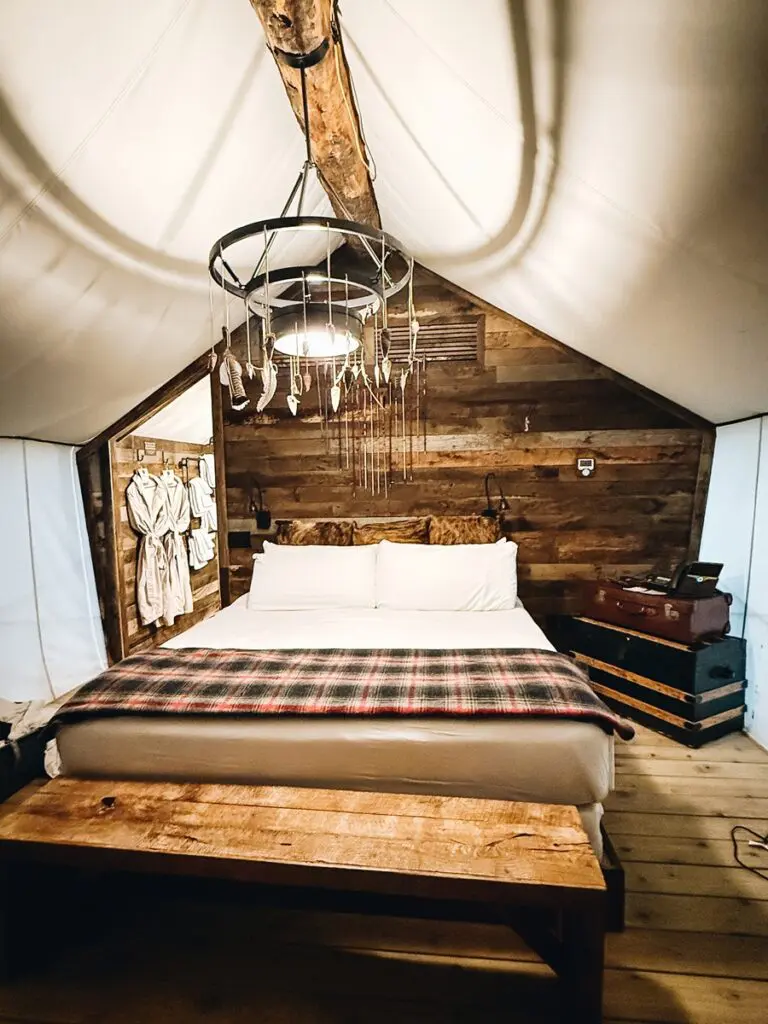 Camp Long Creek Glamping Inside