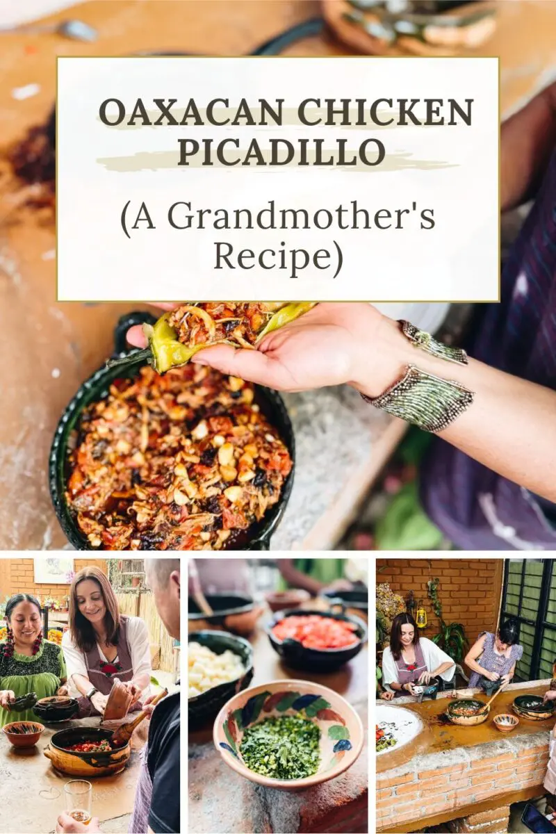 Oaxacan Chicken Picadillo (A Grandmother's Recipe)