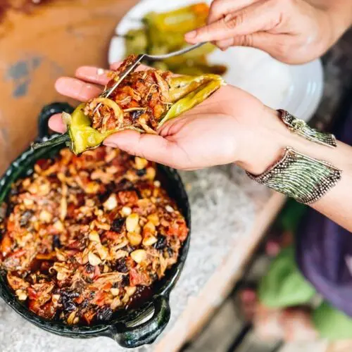 Oaxacan Chicken Picadillo Ingredients