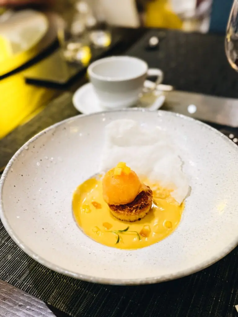 Tamarind Mango Posset