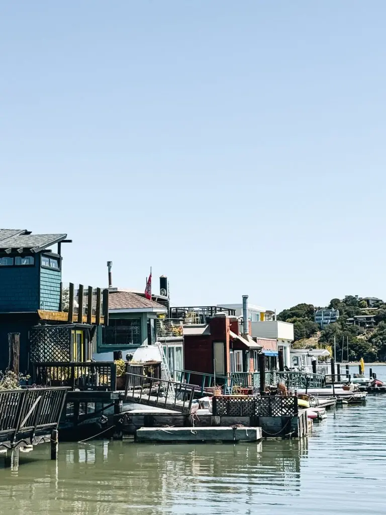 Sausalito Houseboats California