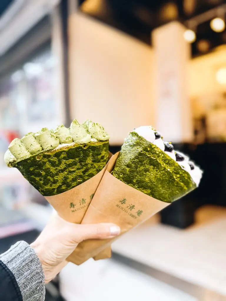 Matcha Crepes Shibuya