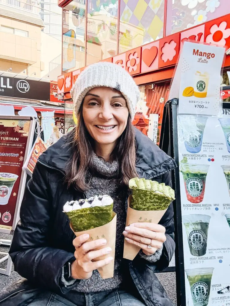 Matcha Crepes Shibuya Annette