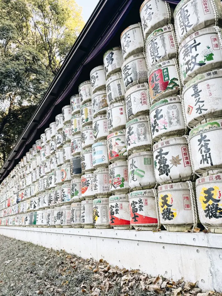 Meiji Jingu Shrine Sake