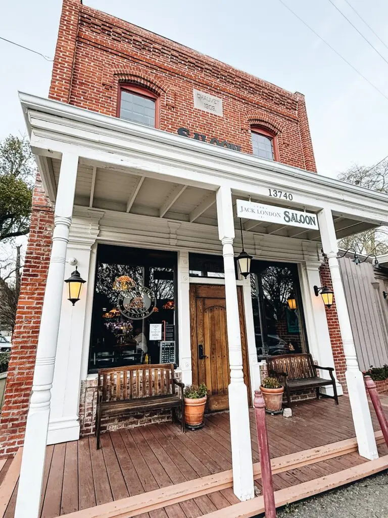 Saloon at Jack London Lodge