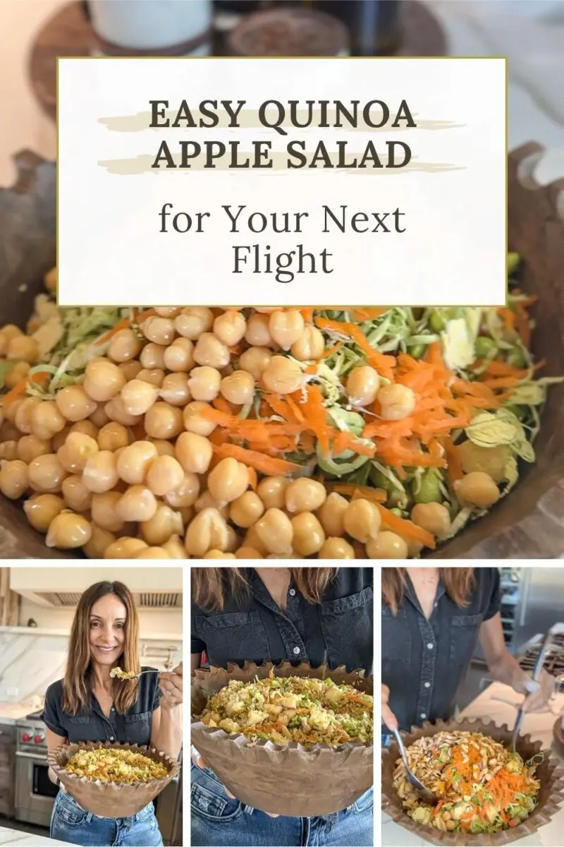 Quinoa Apple Salad Pinterest Easy Quinoa Apple Salad for Your Next Flight
