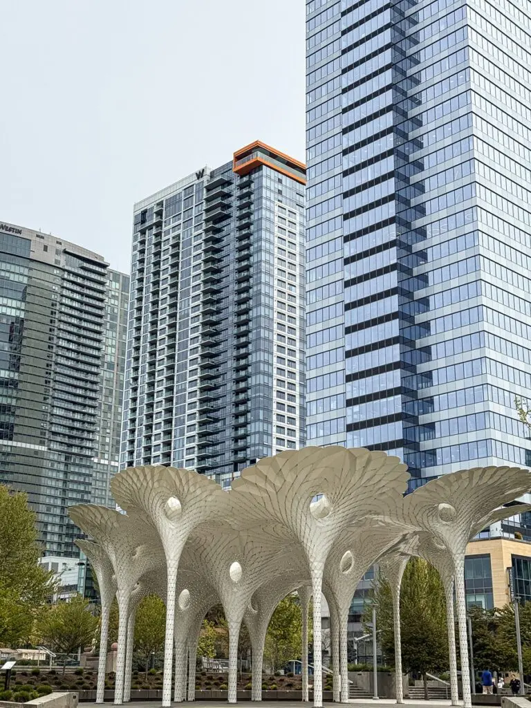 Downtown Park The Piloti Sculpture