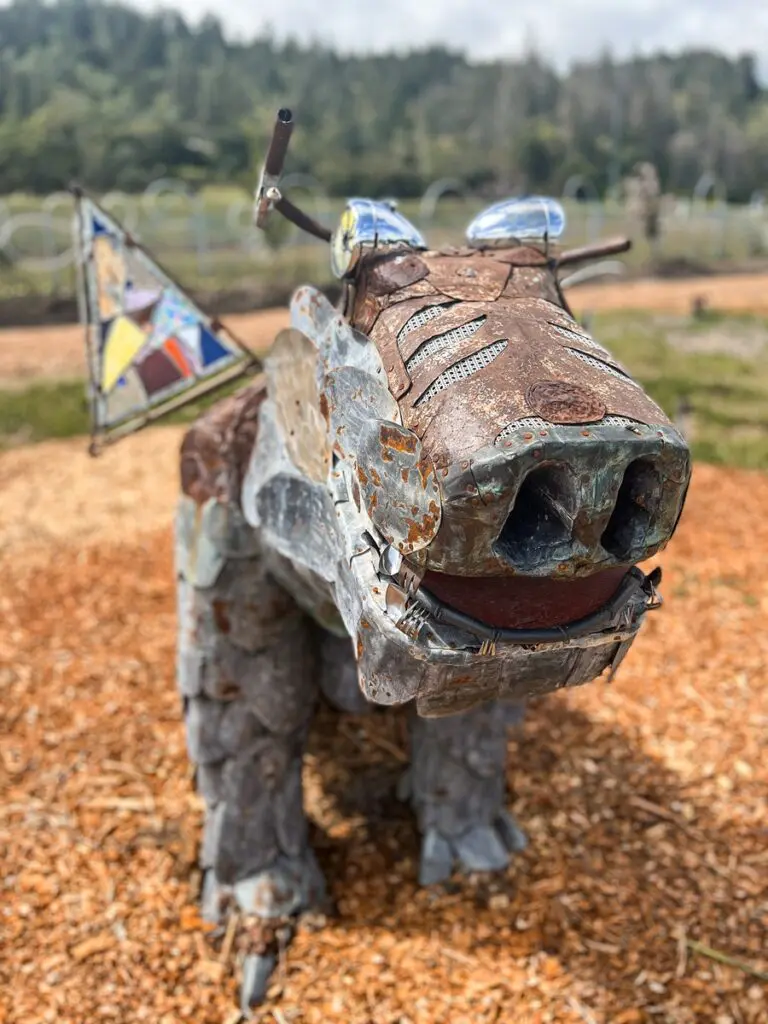 Sendero de esculturas de Geyserville_