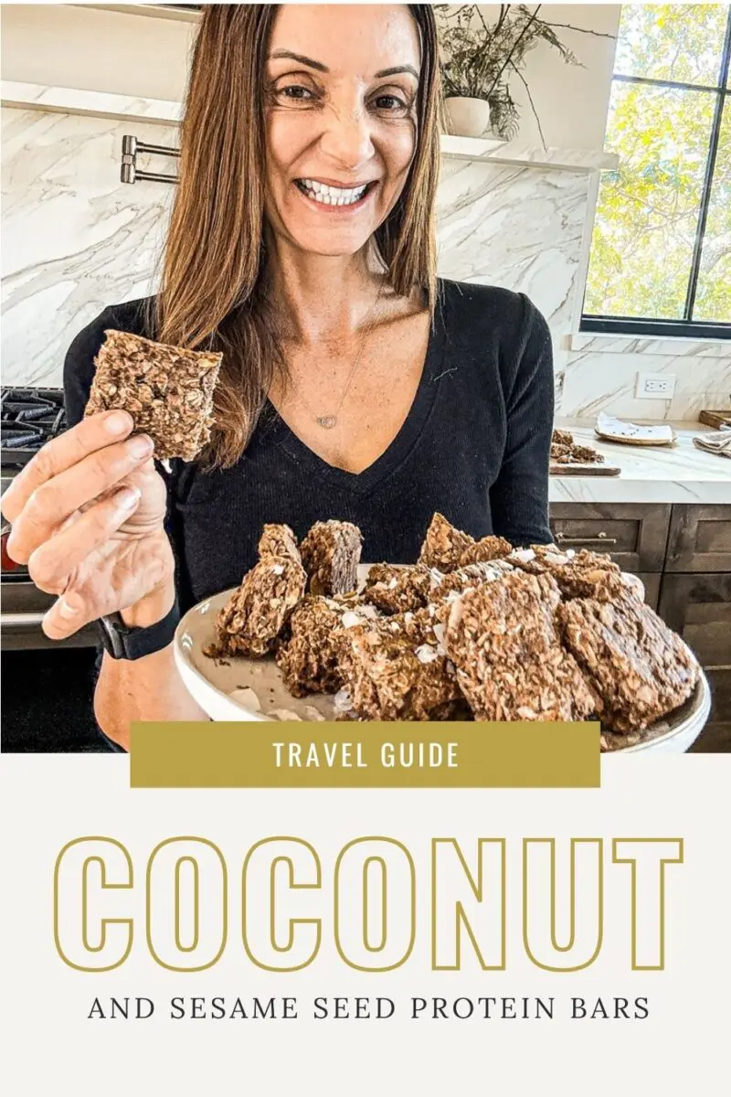 Coconut and Sesame Seed Protein Bars Pinterest Coconut and Sesame Seed Protein Bars