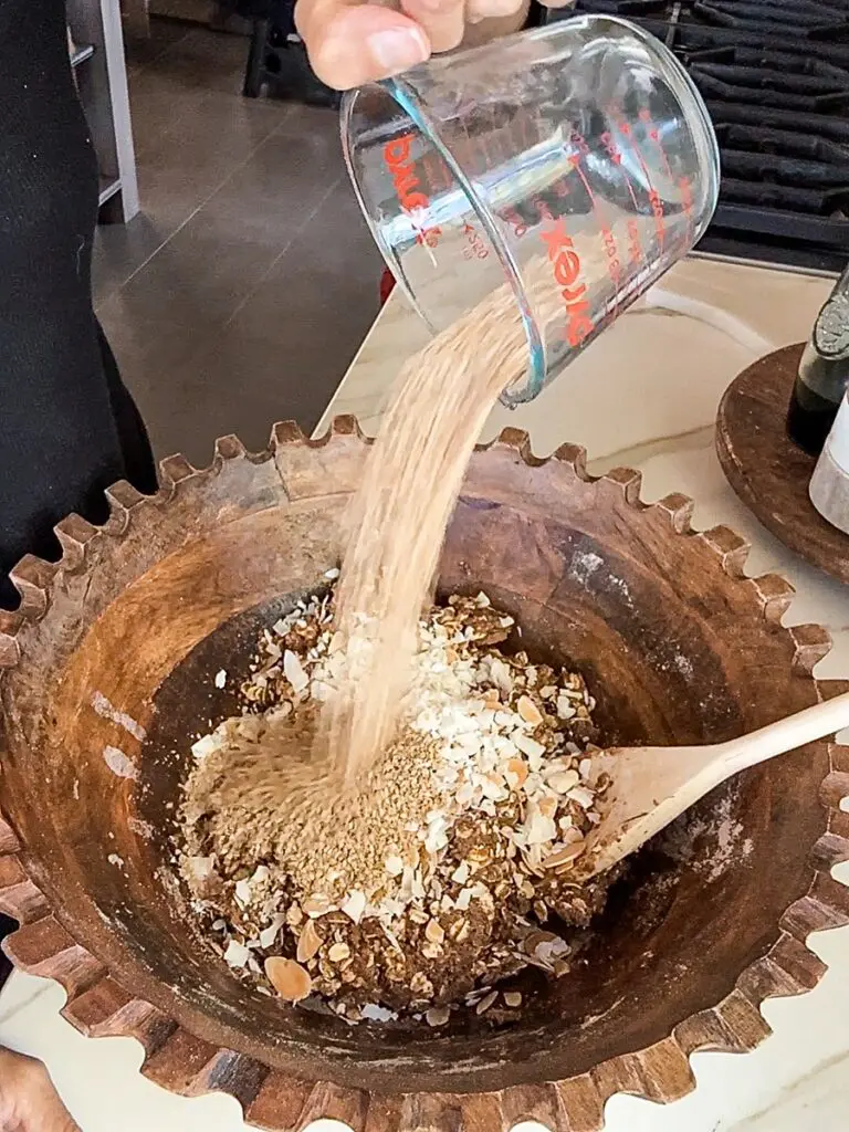 Coconut and Sesame Seed Protein Bars