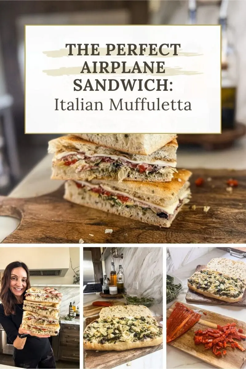 El sándwich de avión perfecto: muffuletta italiana