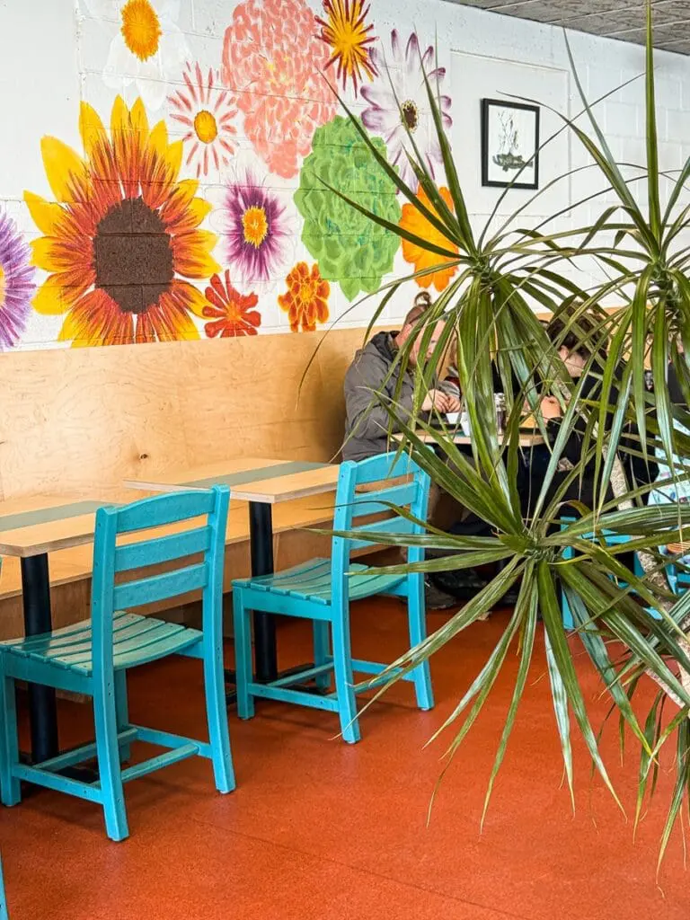 Green Crow Tacos Interior