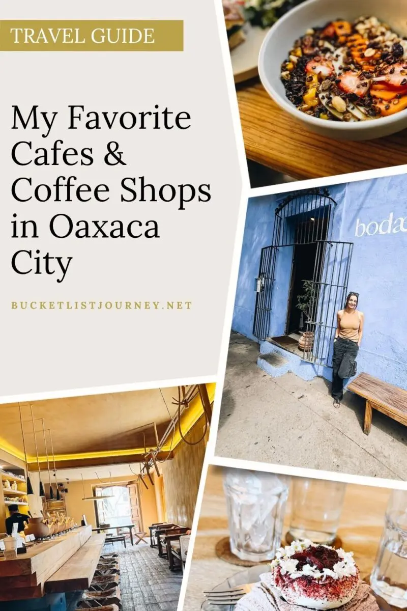 My Favorite Cafes & Coffee Shops in Oaxaca City
