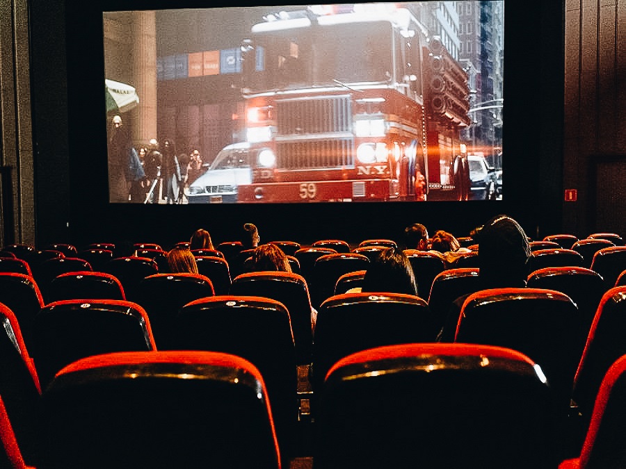 packed movie theater