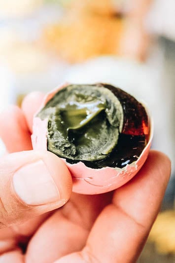 Weird Food: Century Egg in Thailand