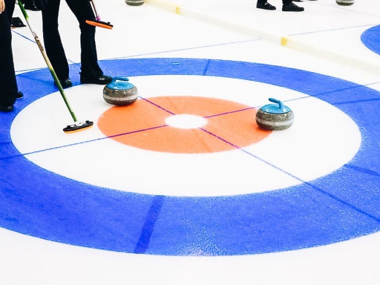 Throwing Curling Stones like an Olympian. Or not.