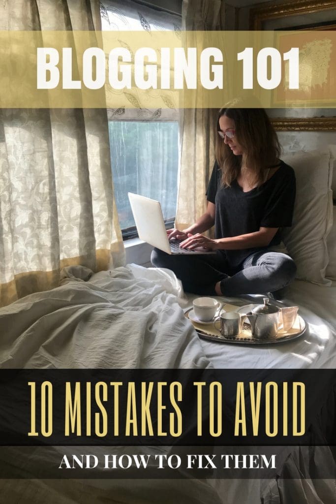 Blogging 101 Tips: 10 Beginner Mistakes to Avoid (& How to Fix Them)