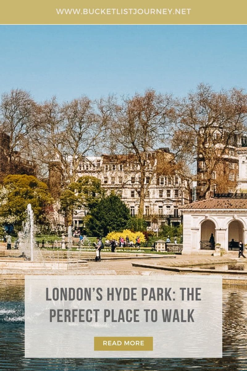 London’s Hyde Park