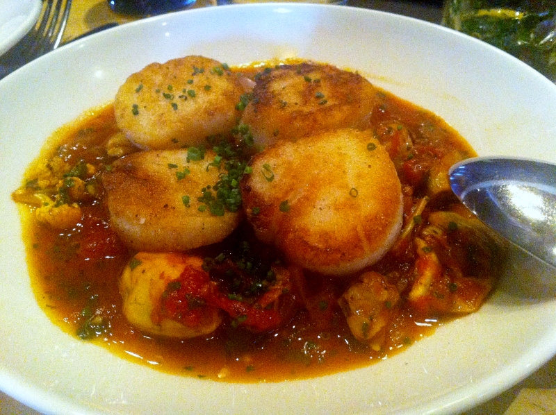 Scallops at Ox