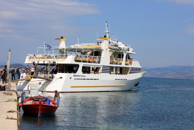 Boat for the Mount Athos Byzantine Monasteries